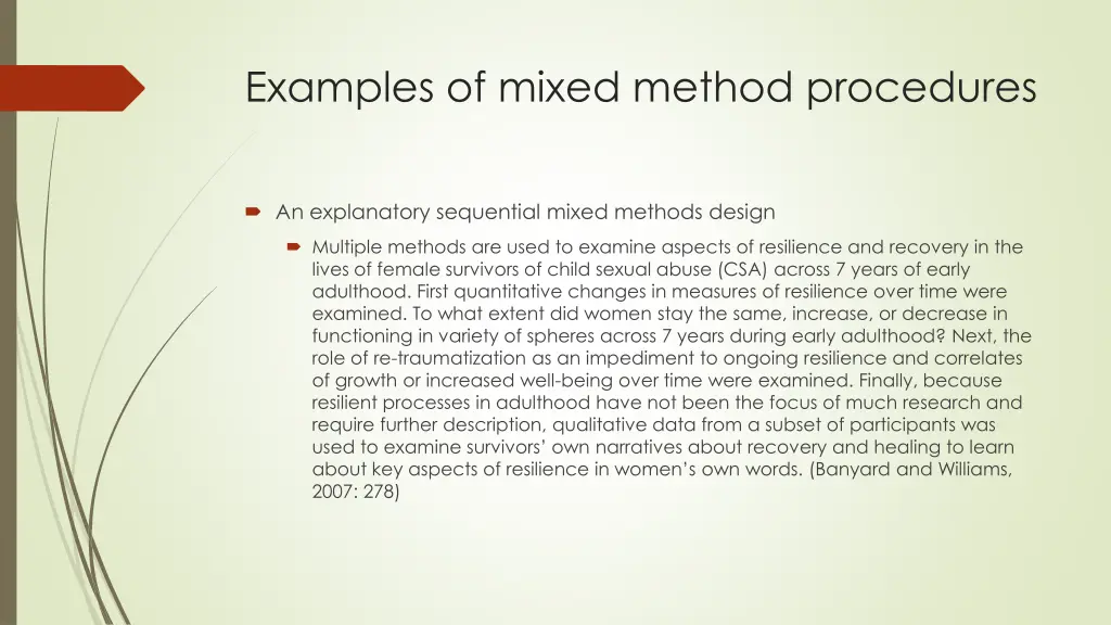 examples of mixed method procedures 1