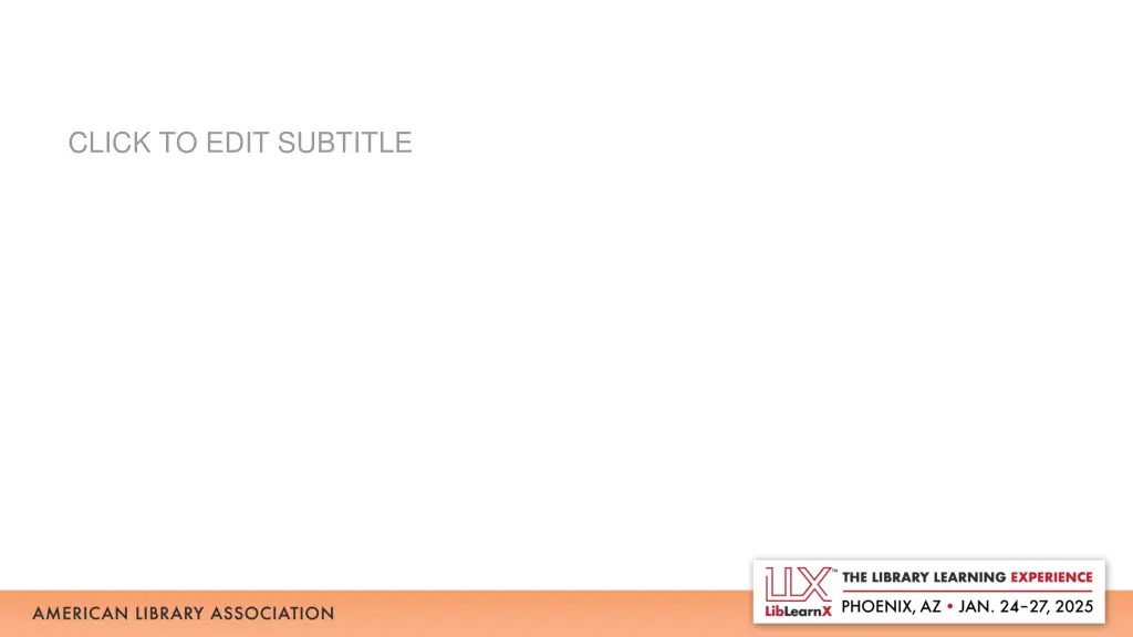 click to edit subtitle