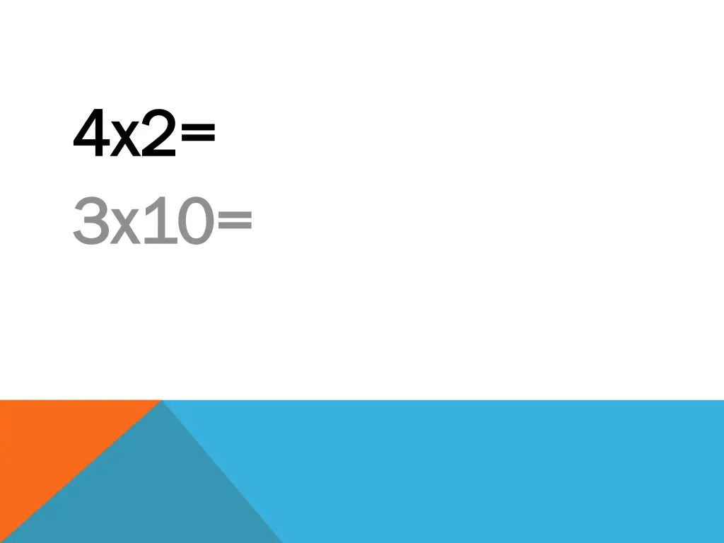 4x2 4x2 3x10 3x10