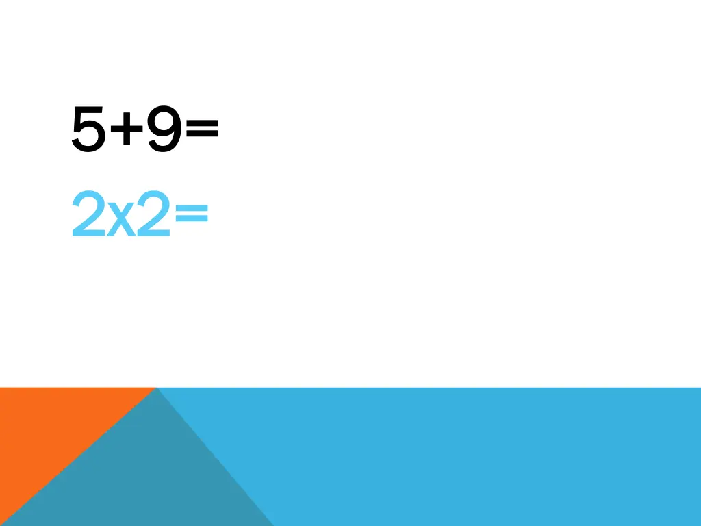 5 9 5 9 2x2 2x2