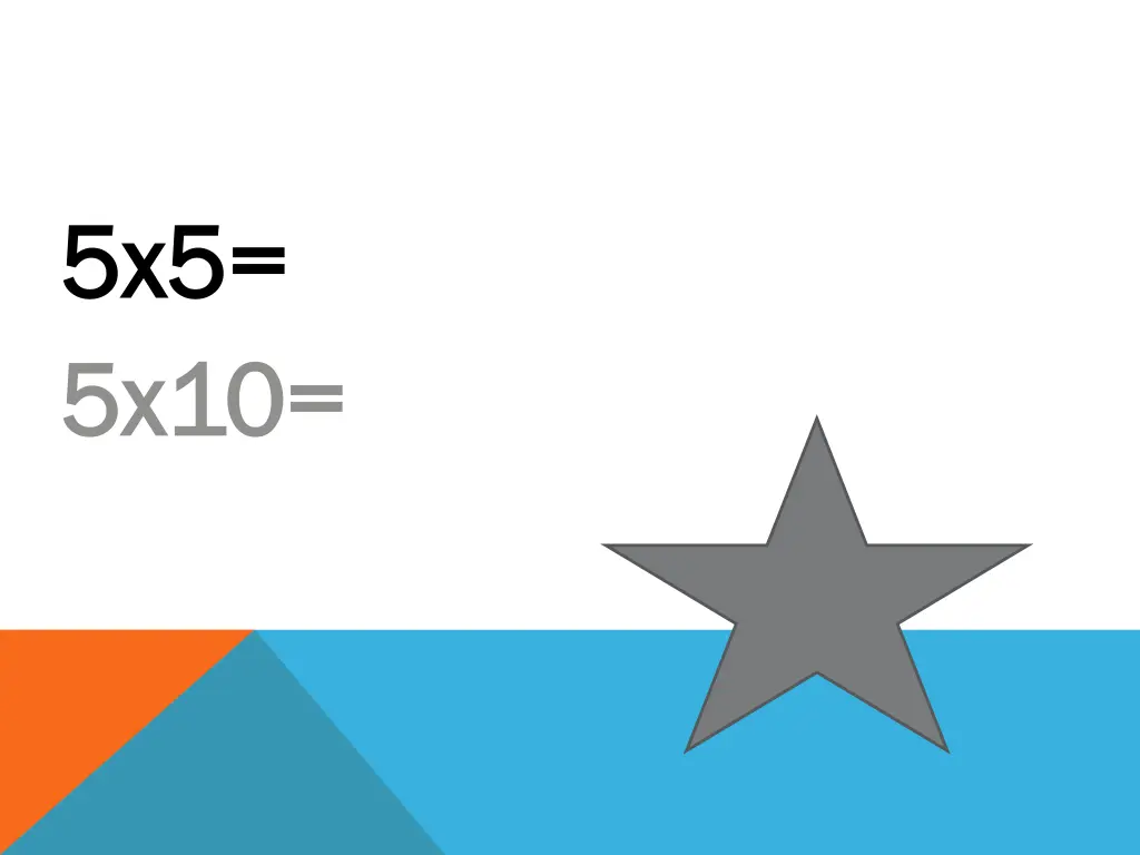 5x5 5x5 5x10 5x10