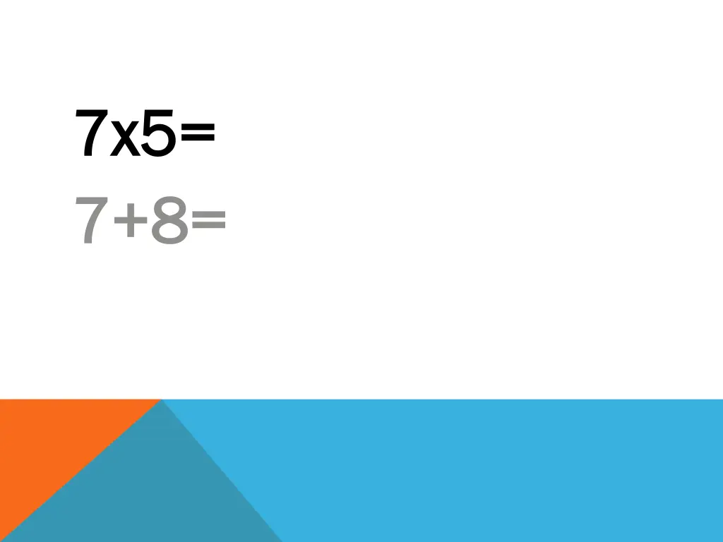 7x5 7x5 7 8 7 8