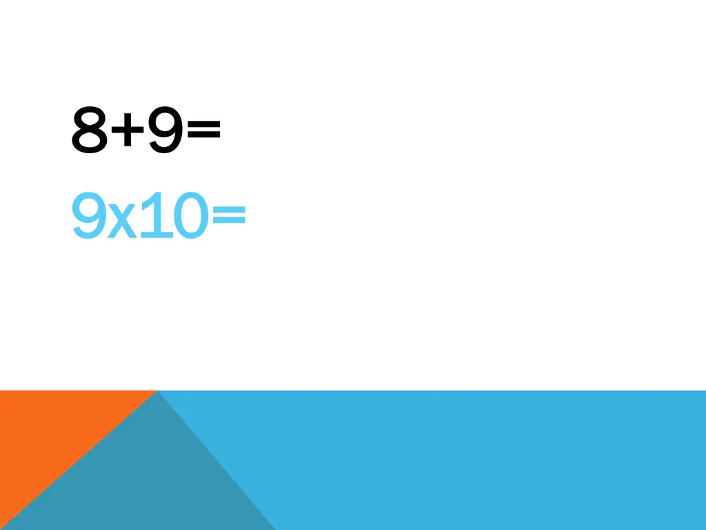 8 9 8 9 9x10 9x10