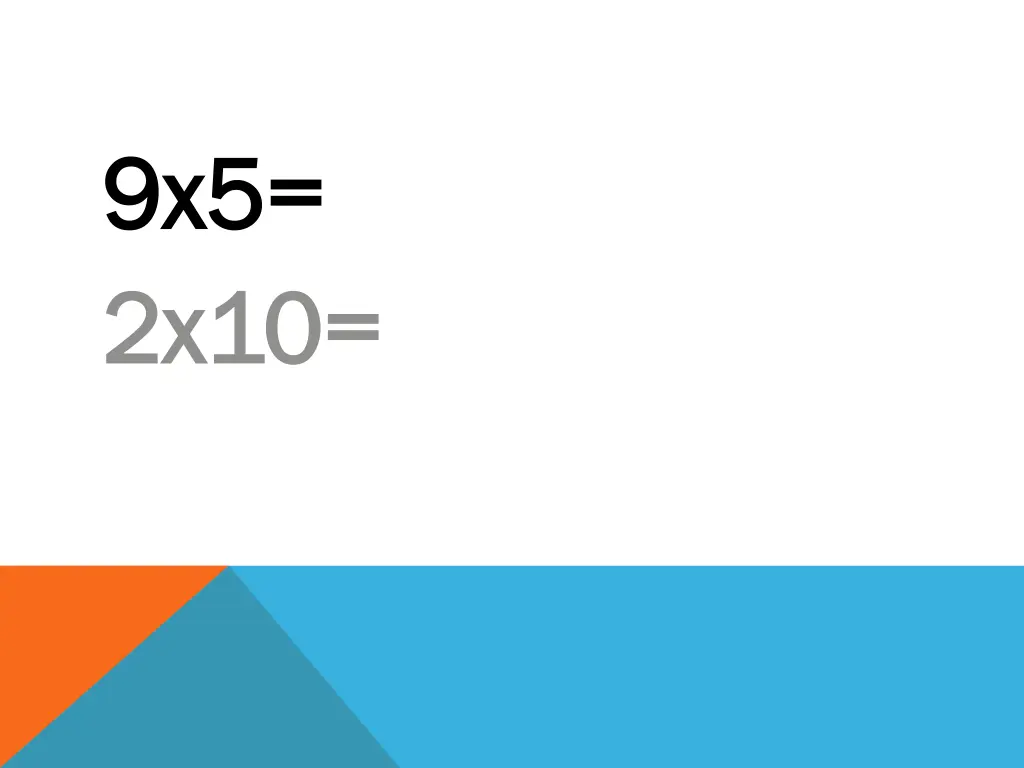 9x5 9x5 2x10 2x10