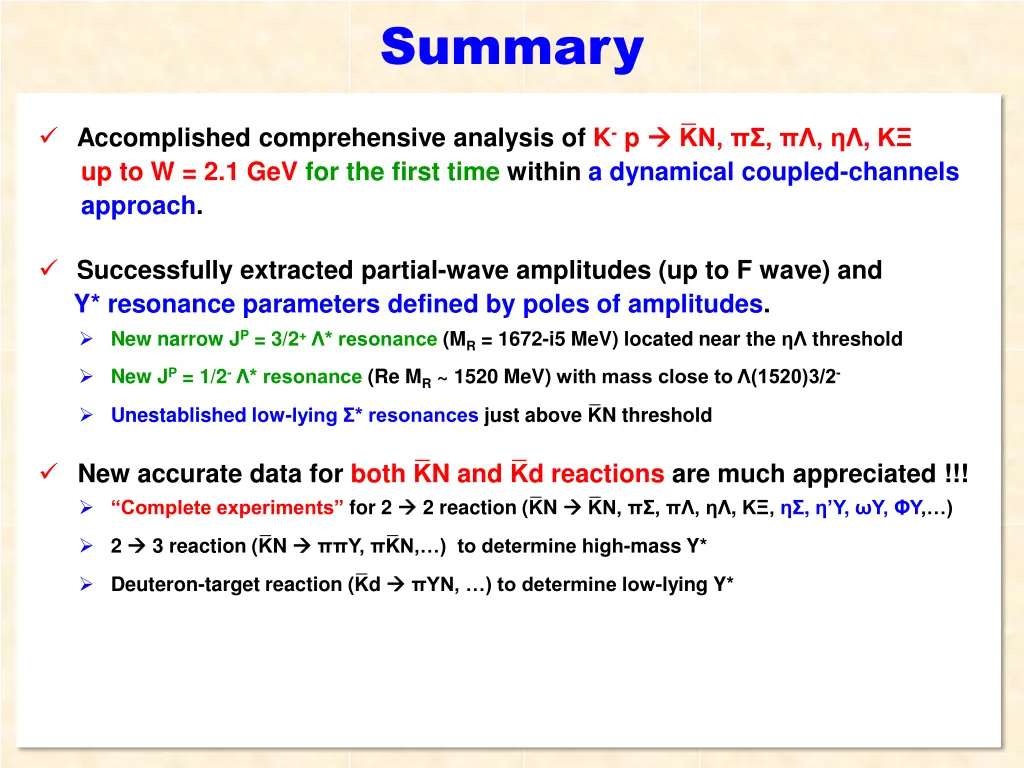 summary 1