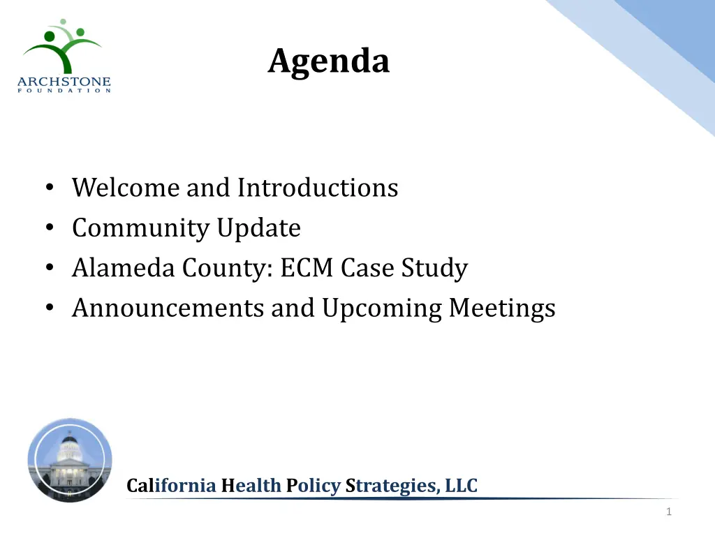 agenda
