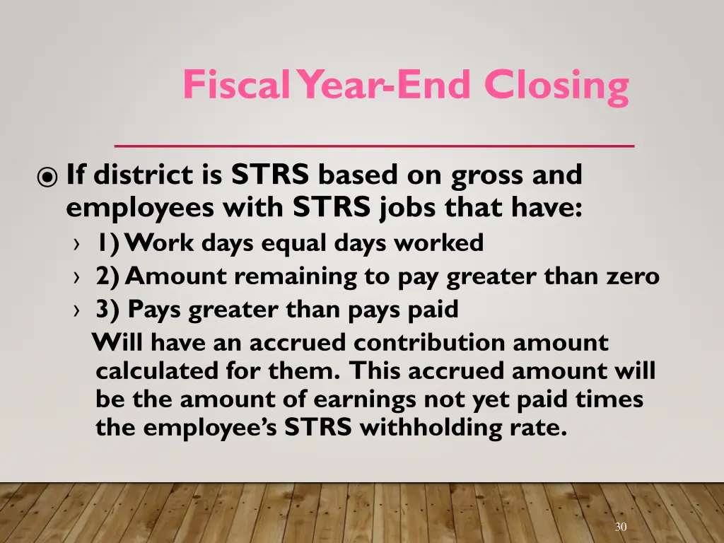 fiscal year end closing 2