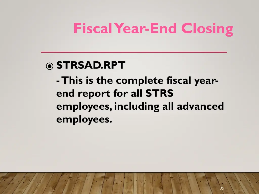 fiscal year end closing 7
