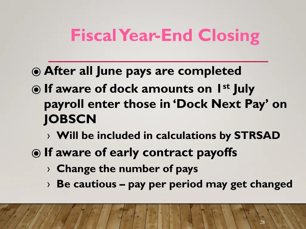 fiscal year end closing