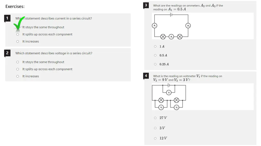 exercises 1