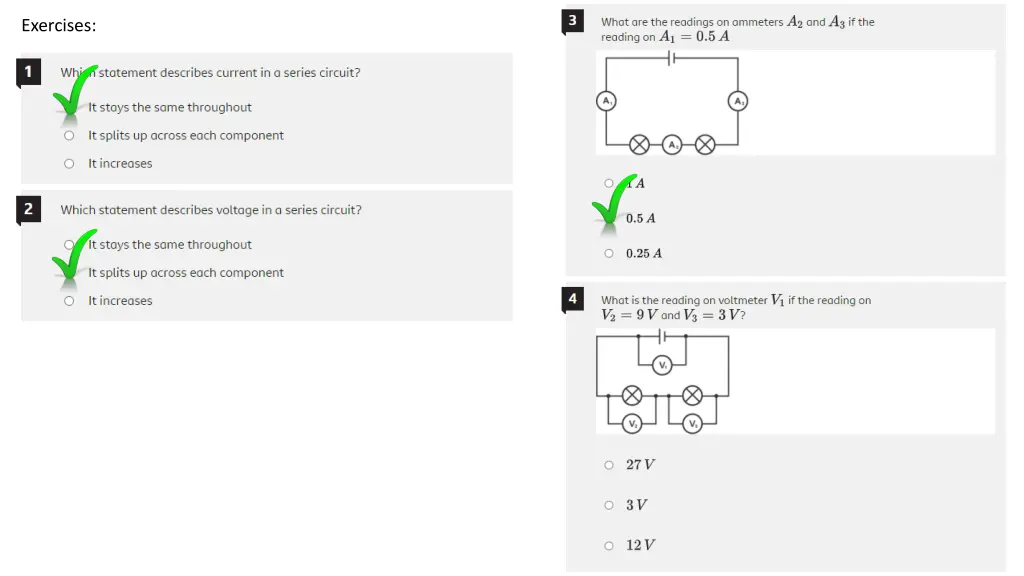 exercises 3
