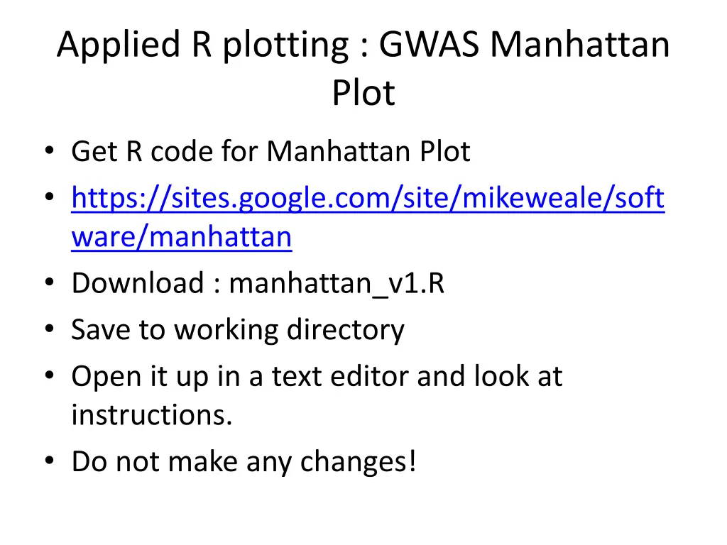 applied r plotting gwas manhattan plot