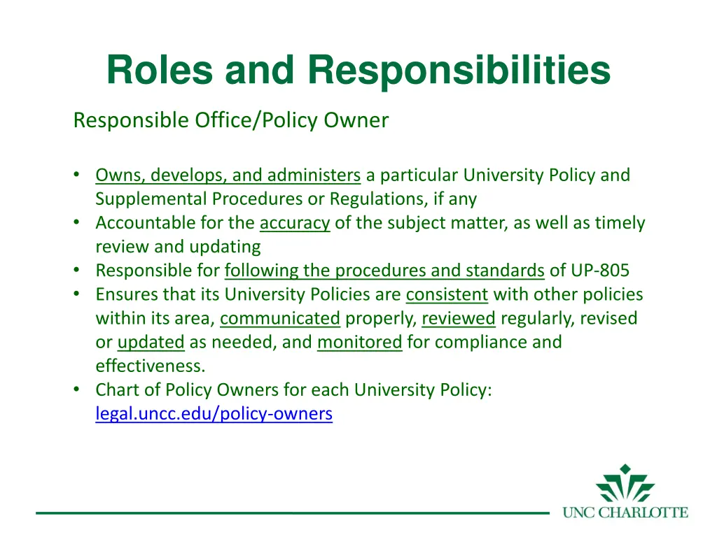 roles and responsibilities 1