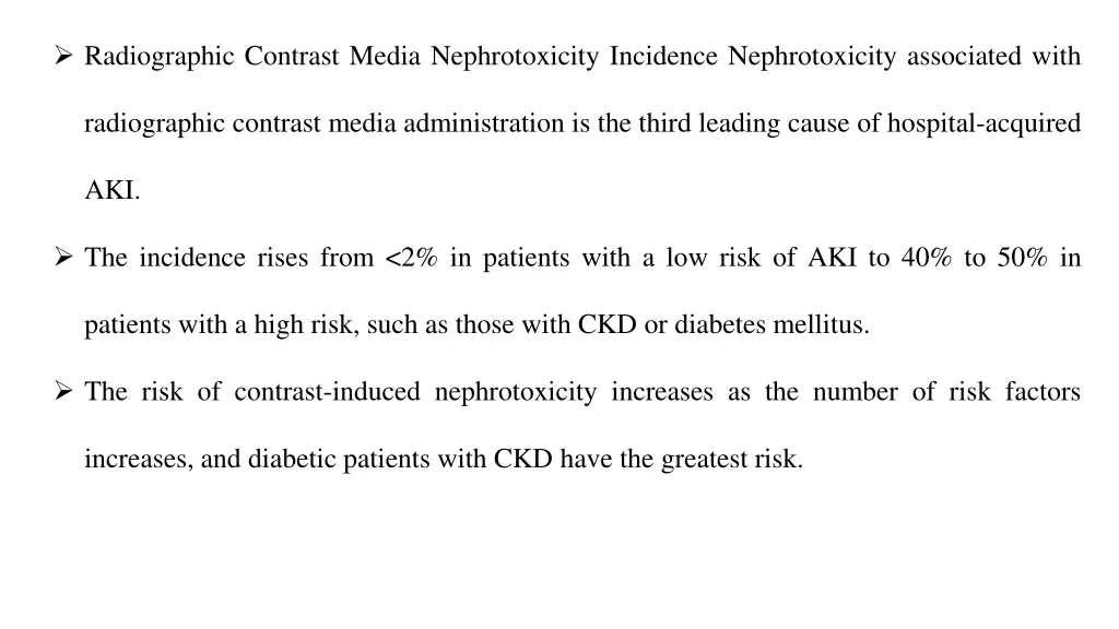 radiographic contrast media nephrotoxicity