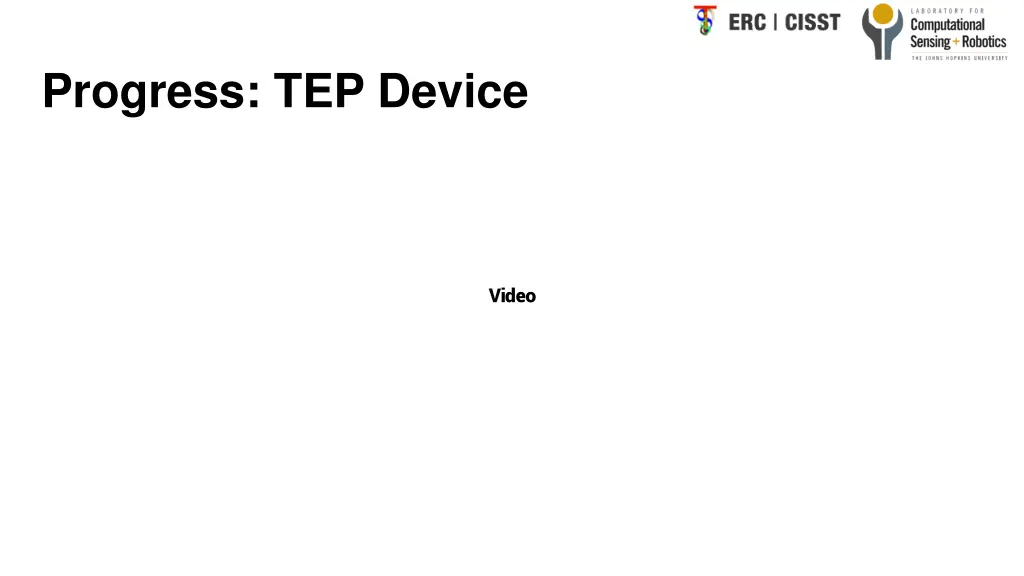progress tep device 1
