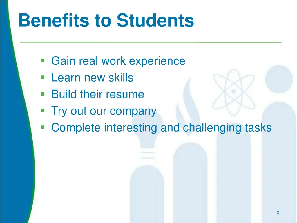 benefits to students