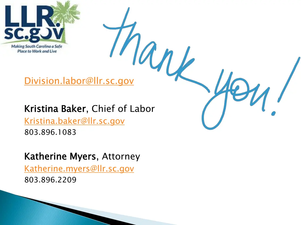 division labor@llr sc gov