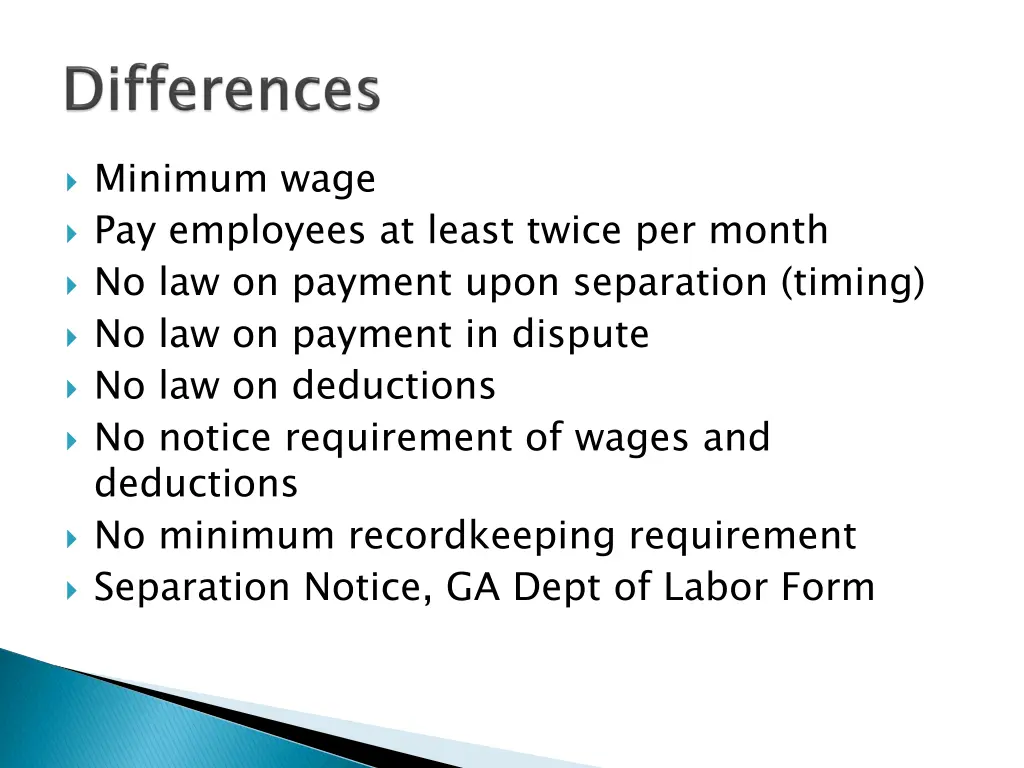 minimum wage pay employees at least twice