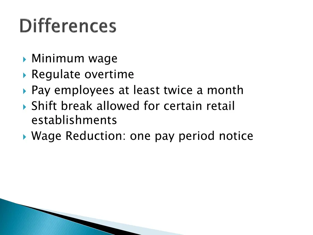 minimum wage regulate overtime pay employees