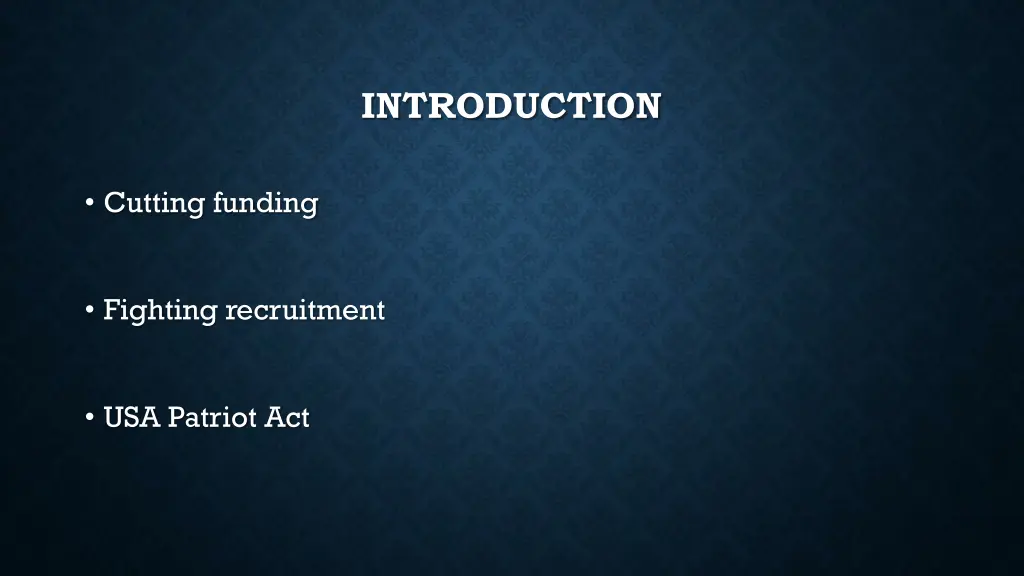 introduction
