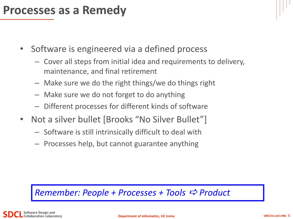 processes as a remedy
