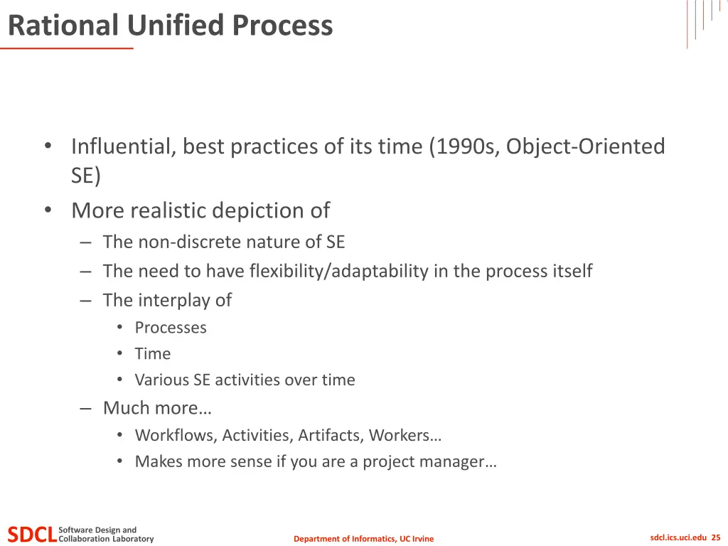 rational unified process