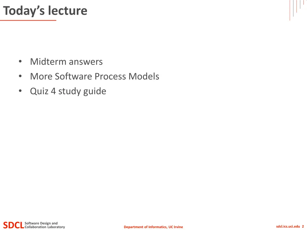today s lecture