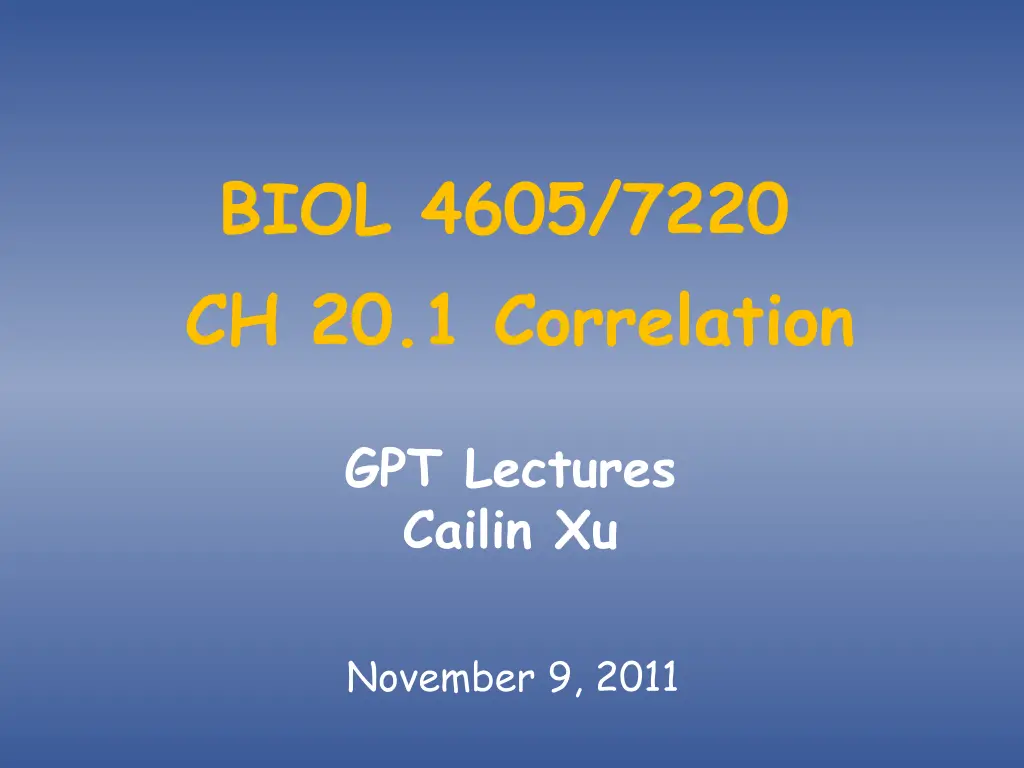 biol 4605 7220 ch 20 1 correlation