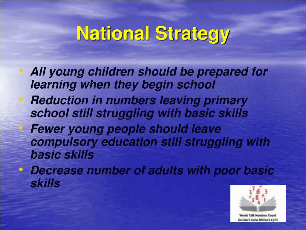 national strategy