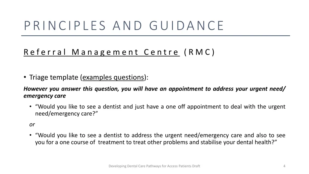 principles and guidance 1