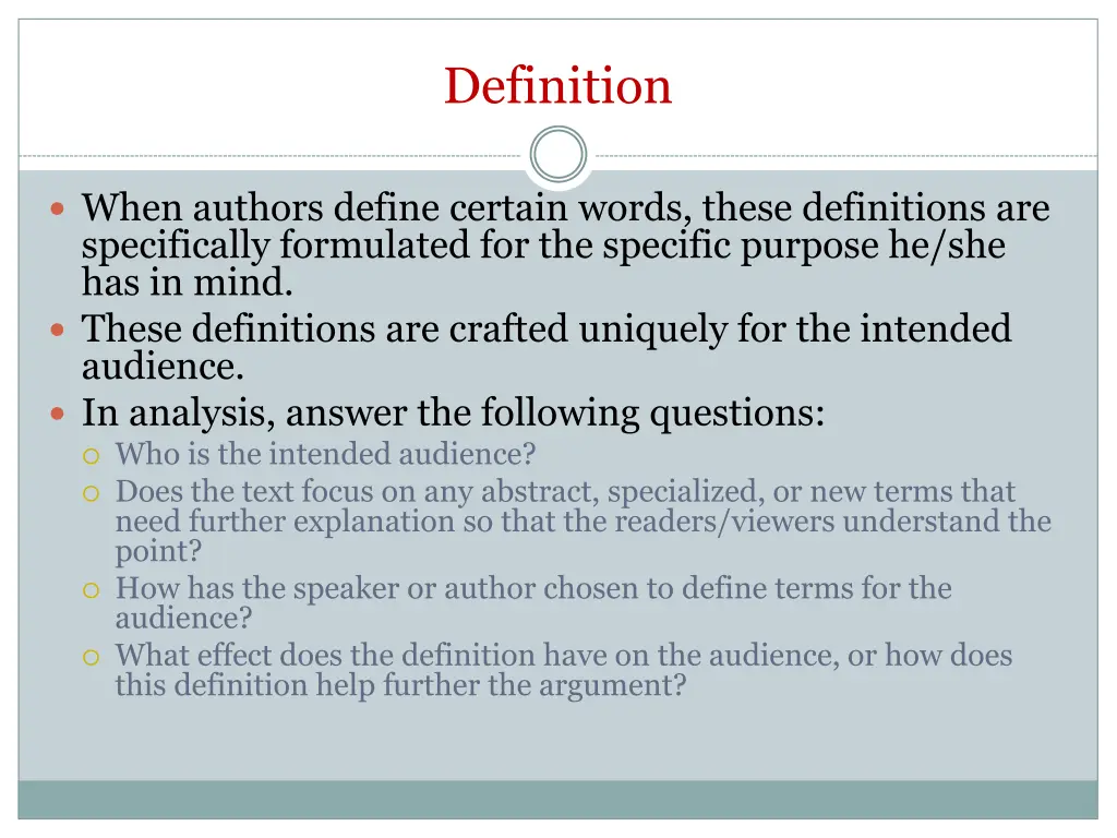 definition