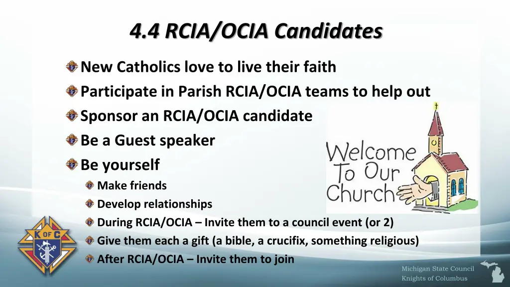 4 4 rcia ocia candidates