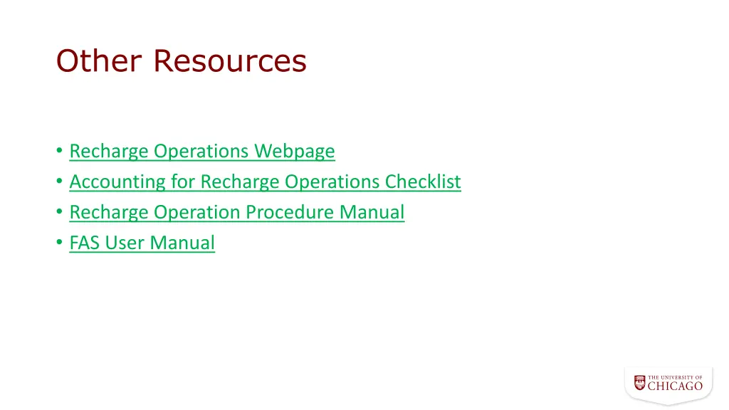 other resources