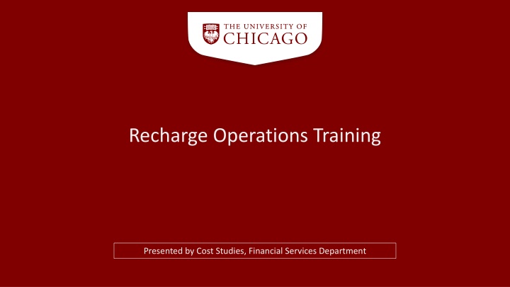 recharge operations training