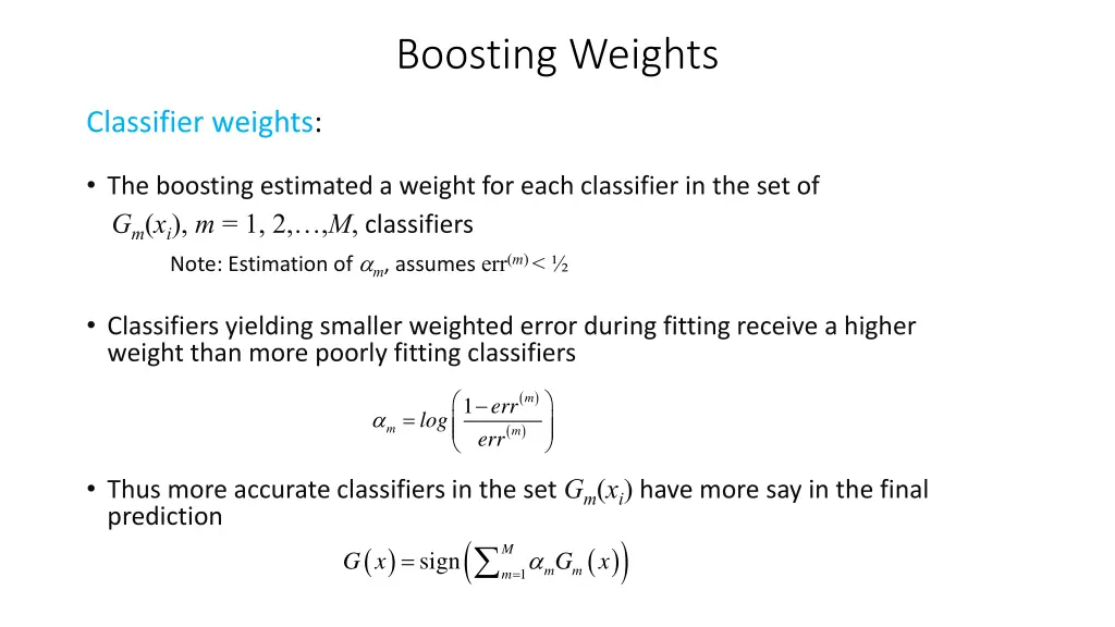 boosting weights