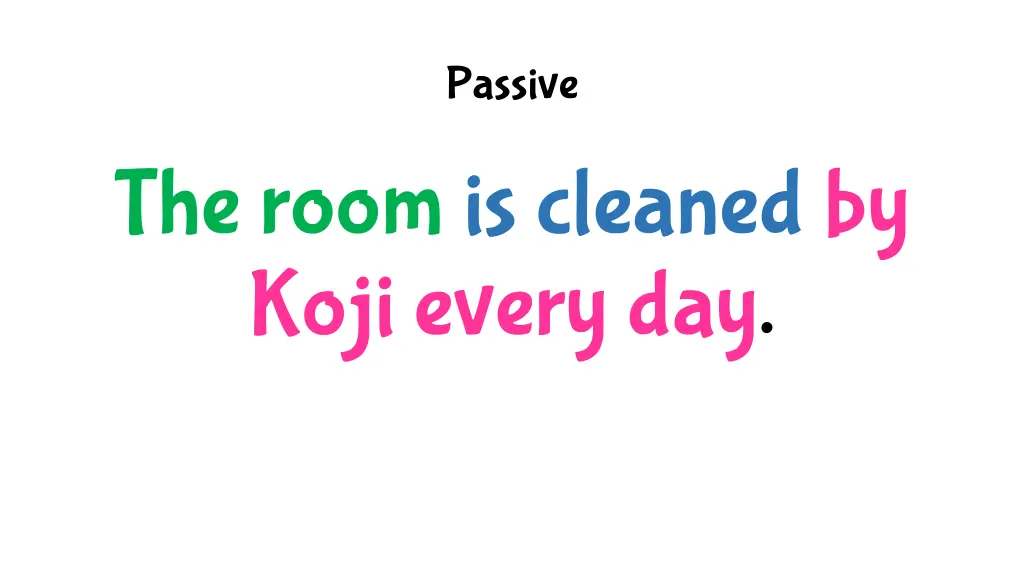 passive