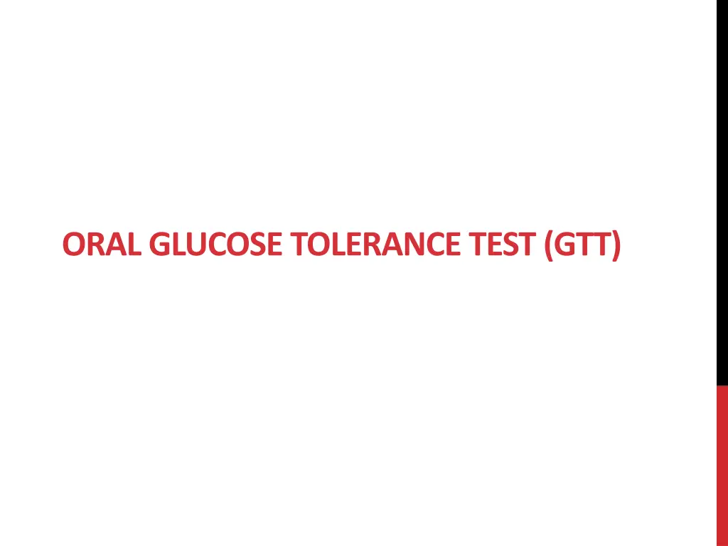 oral glucose tolerance test gtt