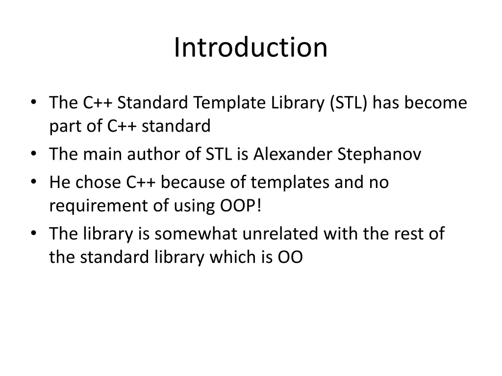 introduction
