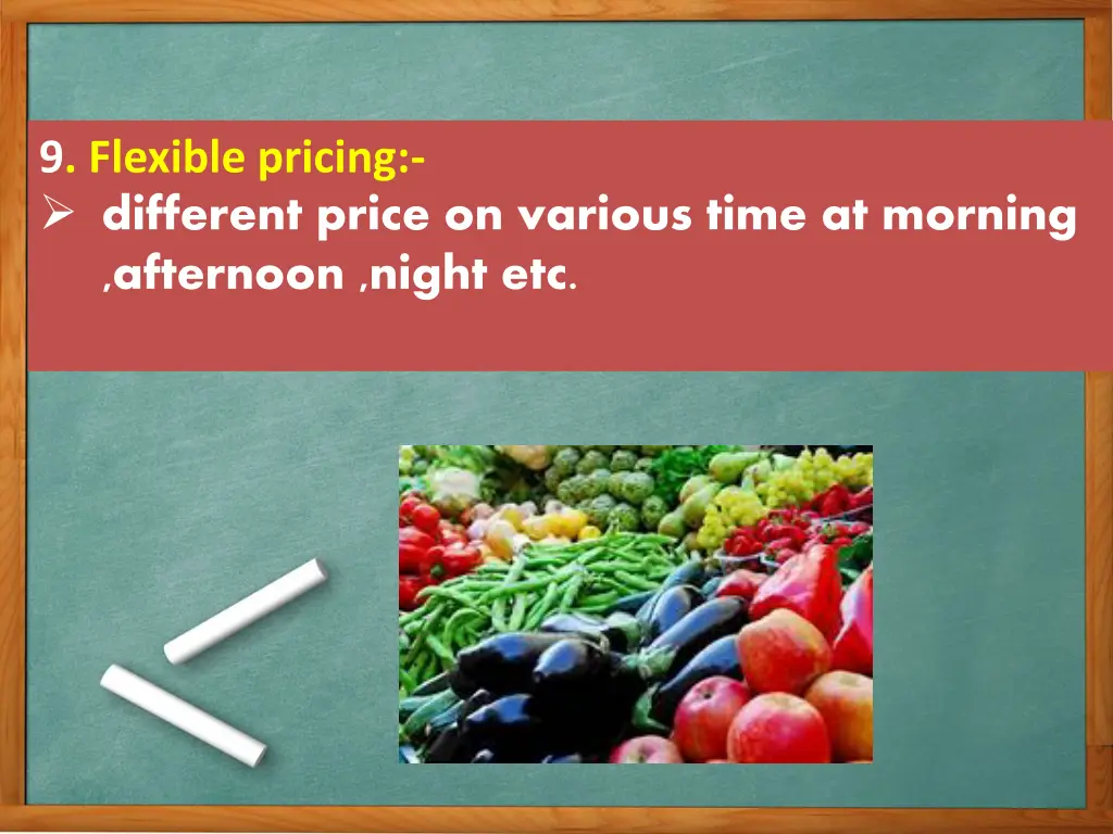 9 flexible pricing different price on various