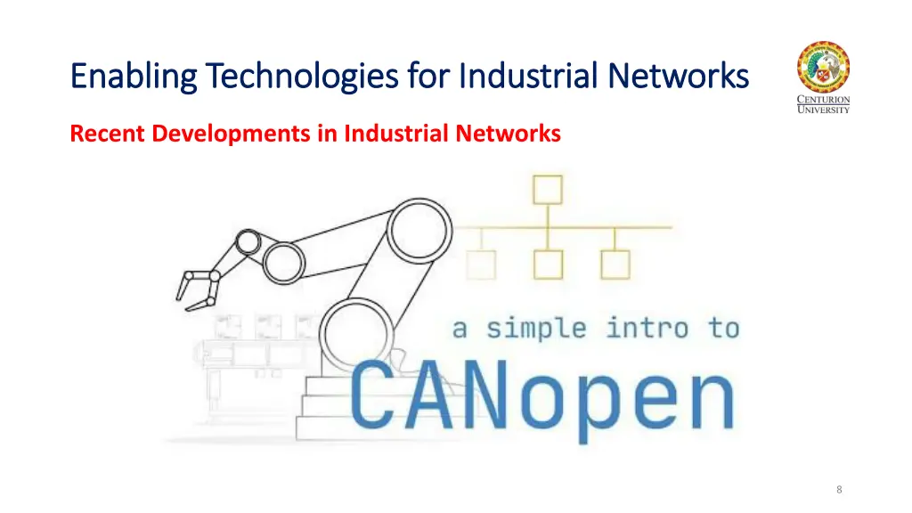 enabling technologies for industrial networks 5