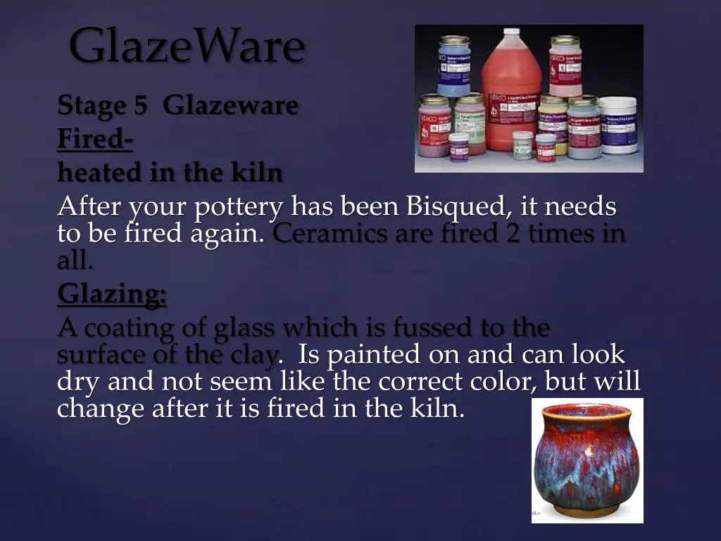 glazeware