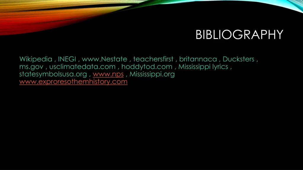 bibliography