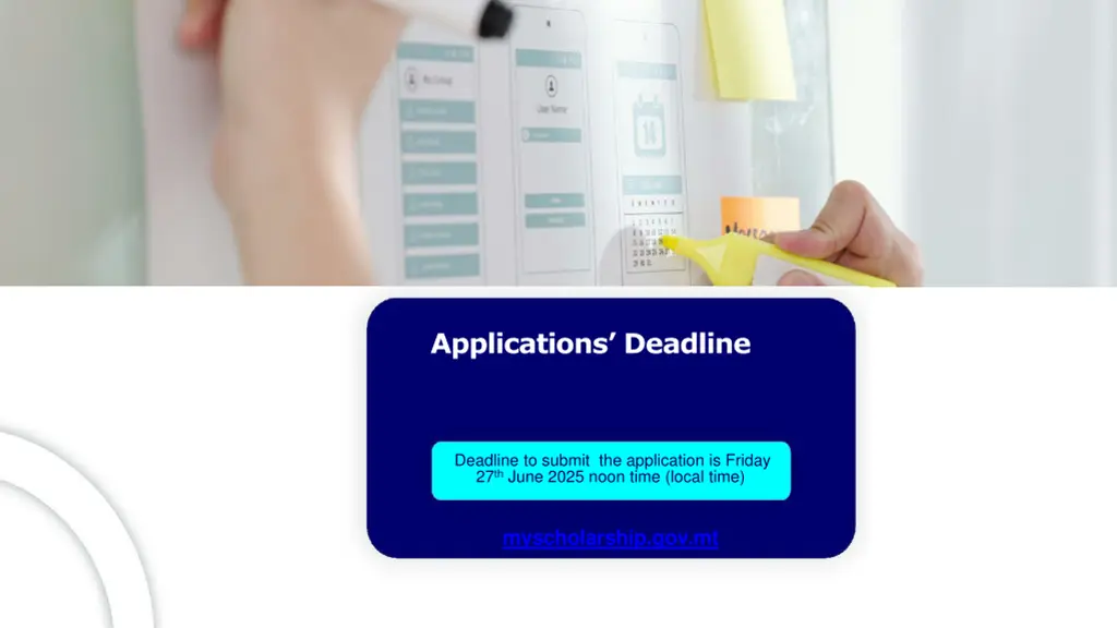applications deadline