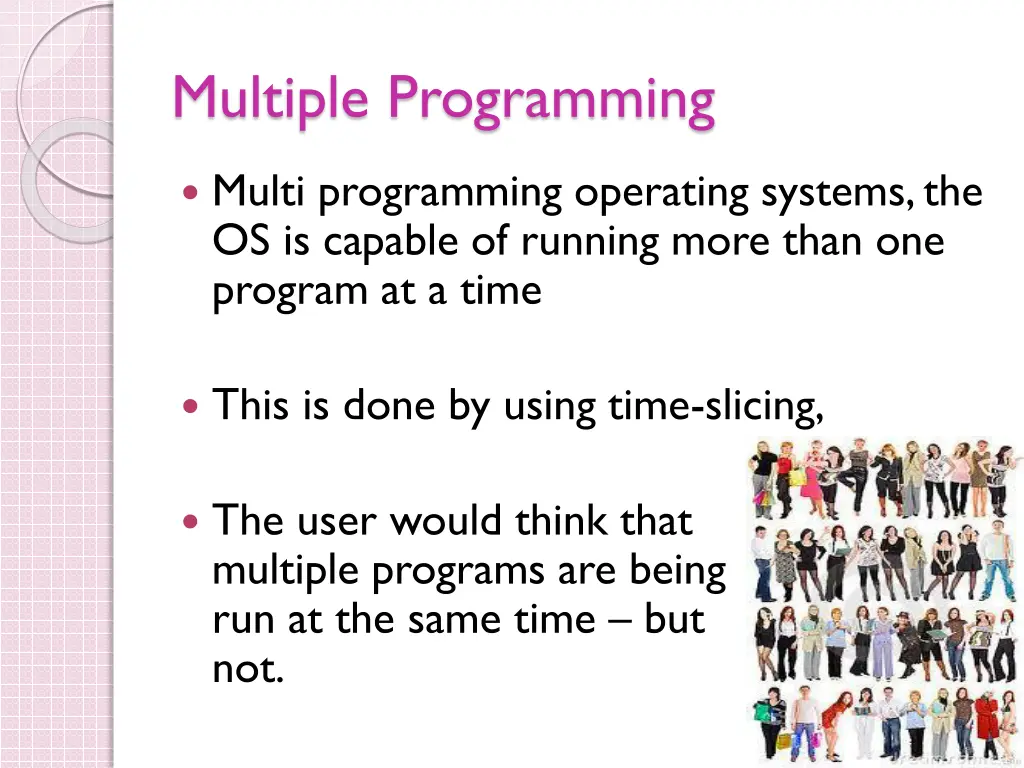 multiple programming
