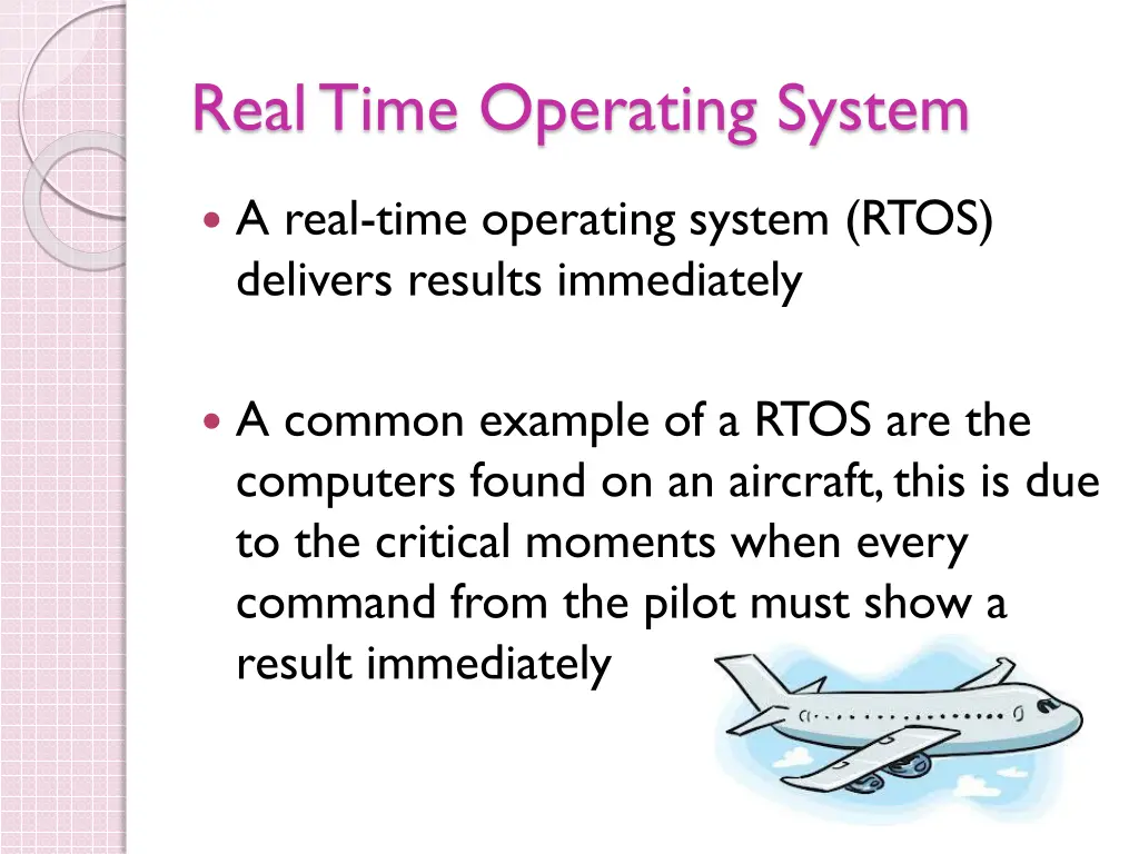 real time operating system 1