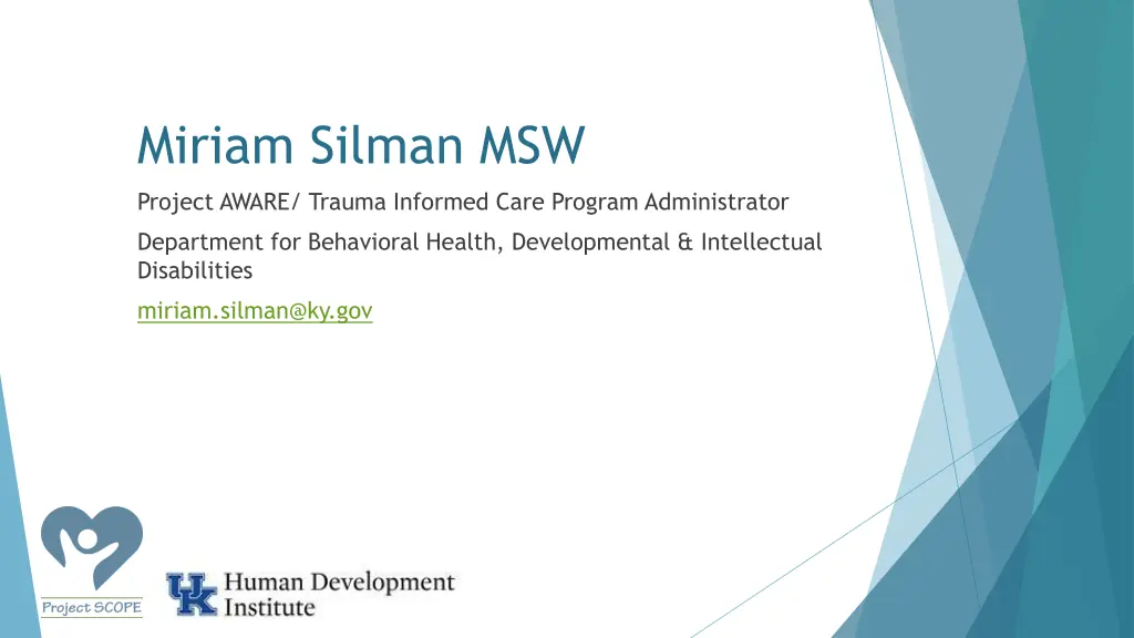 miriam silman msw