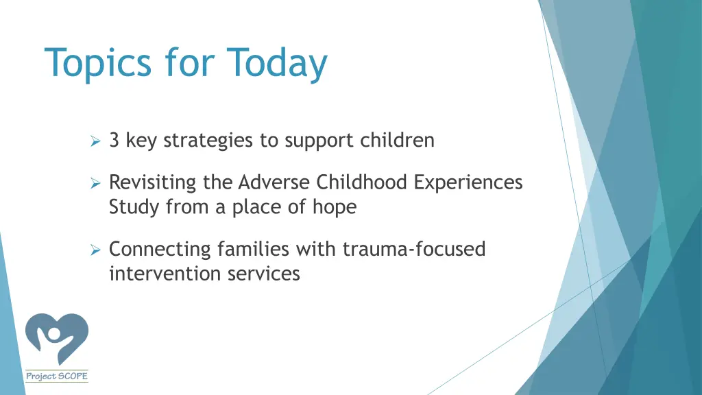 topics for today