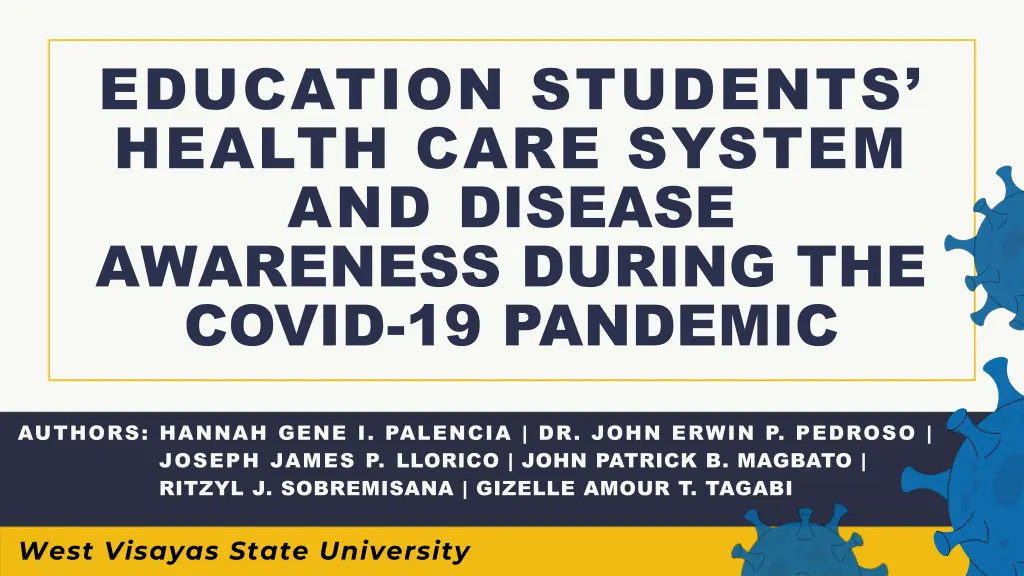 education students health care system and disease