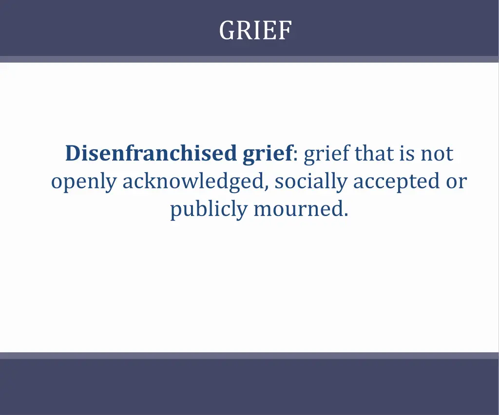 grief