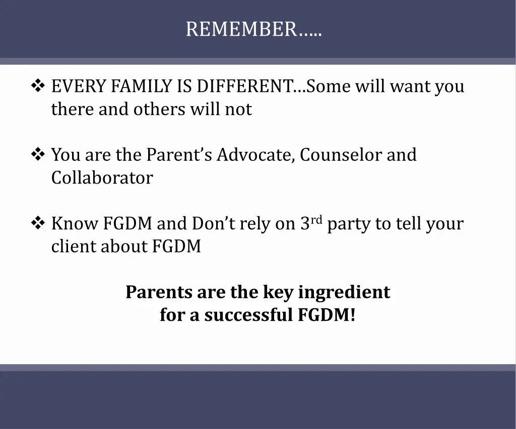 remember